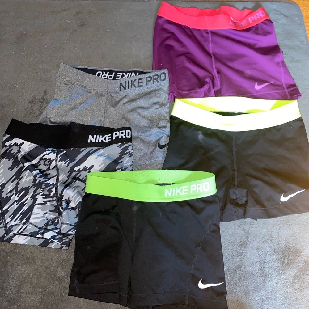 Nike Pros Shorts Bundle
